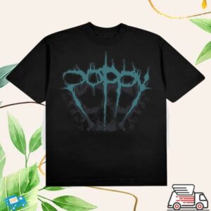 Poppy Merch Skull Tee Shirt