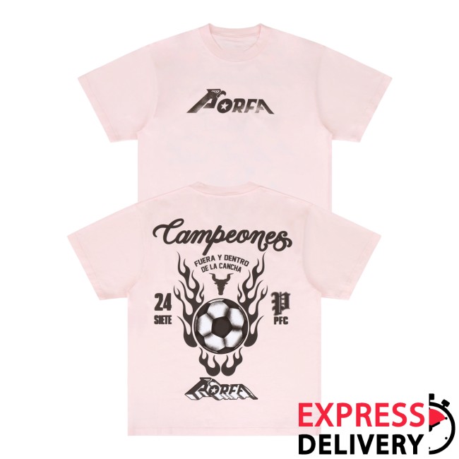 Por Favor Store Merch Campeones Almond Blossom Pantone Shirt