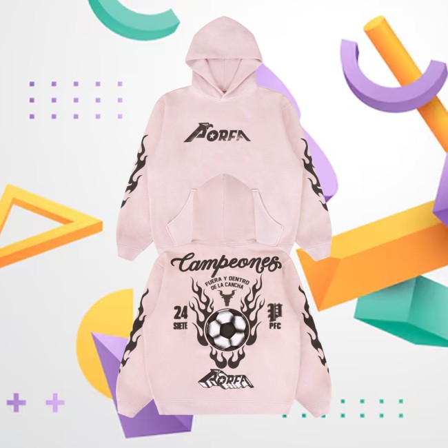 Por Favor Store Merch Campeones Porfa Fc Almond Blossom Pantone Hoodie