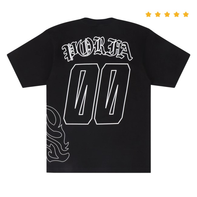 Por Favor Store Merch Juego Sagrado Porfa Fc Black Shirt