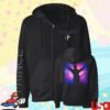 Prince Merch Shop Timeless Silhouette Zip Hoodie