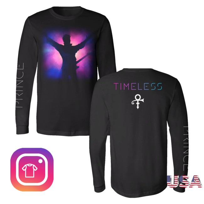 Prince Merch Store Timeless Silhouette Long Sleeve T-Shirt 5 Prince Merch Store Timeless Silhouette Long Sleeve T-Shirt