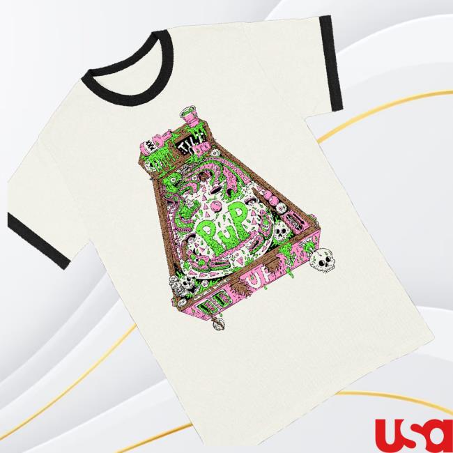 Pup The Band Store Merch Pinball Ringer T-Shirt