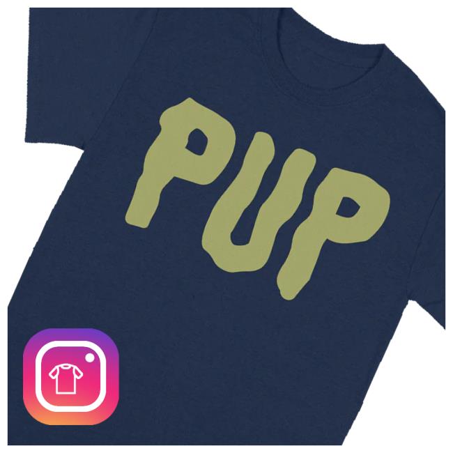 Pup The Band Store Merch Pup Morbid Stuff Logo Shirt