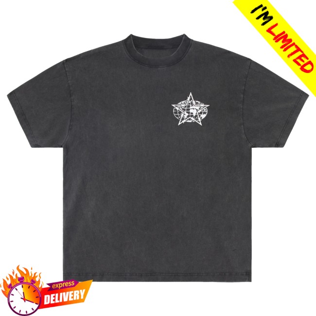 Pythia Merch Store World Cup Tee Washed Black