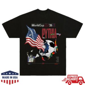 Pythia Merch Store World Cup Usa Tee Black