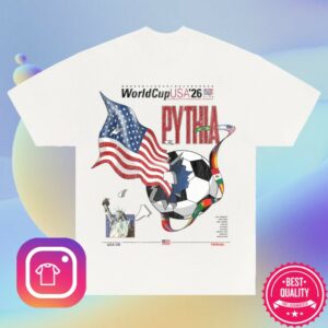 Pythia Merch Store World Cup Usa Tee White