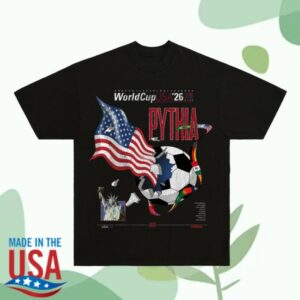 Pythia Store Merch World Cup Usa Shirt Black