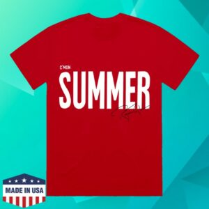 Queen Store Merch Taylored C'mon Summer Red Shirt