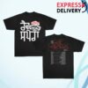 Raf-Saperra Store Merch Heavy Steppin' 026 Tour Shirt (Black)
