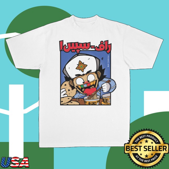 Raf-Saperra Store Merch Heavy Steppin' 2026 Tour Shirt (White)