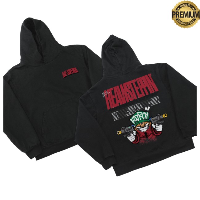 Raf-Saperra Store Merch Heavy Steppin' 2026 Tour Hoodie
