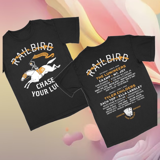 Railbird Festival Merch Store 2026 Racehorse Lineup Shirt 5 Railbird Festival Merch Store 2026 Racehorse Lineup Shirt