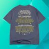 Railbird Festival Merch Store 2026 Slot Machine Lineup Shirt