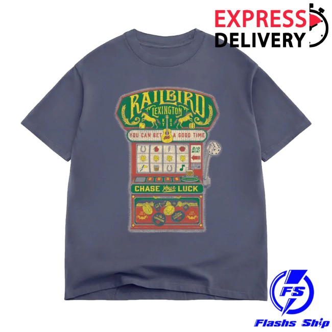 Railbird Festival Merch Store 2026 Slot Machine Lineup Shirt 4 Railbird Festival Merch Store 2026 Slot Machine Lineup Shirt