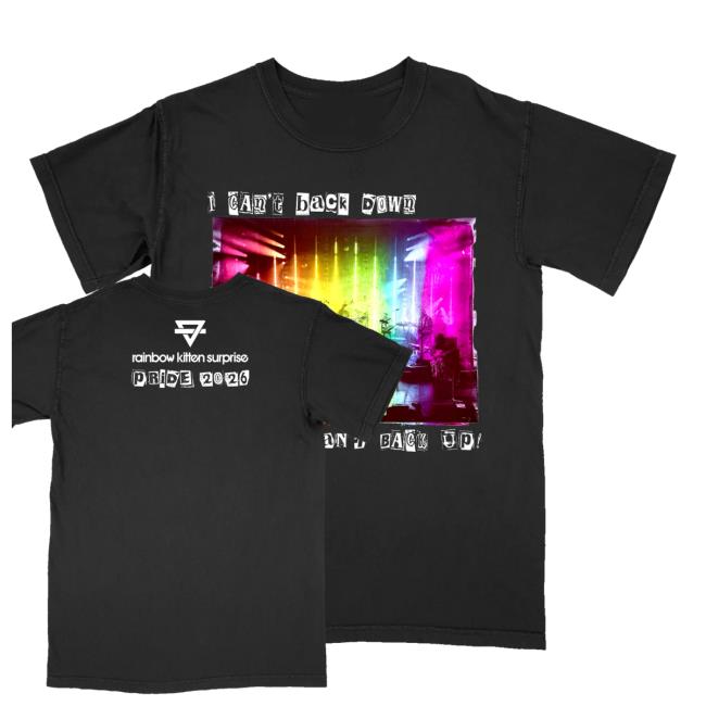 Rainbow Kitten Surprise Merch Store Rks Pride 2026 Tee Shirt