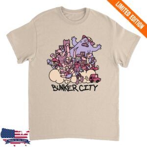 Raw Paw Merch Store Bunker City Block Party By Videojunk Sand Standard Shirt