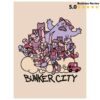 Raw Paw Merch Store Bunker City Block Party By Videojunk Sand Standard Shirt 1 Raw Paw Merch Store Bunker City Block Party By Videojunk Sand Standard Shirt