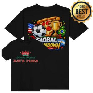 Ray's Pizza Merch Shop Global Showdown T-Shirt