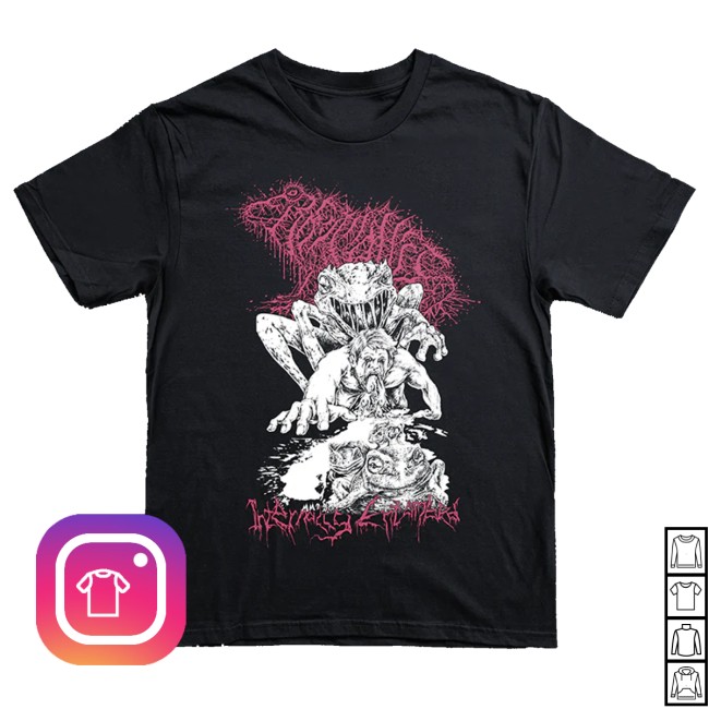 Reality Fade Merch Store Frog Mallet Internally Entombed T-Shirt 3 Reality Fade Merch Store Frog Mallet Internally Entombed T-Shirt