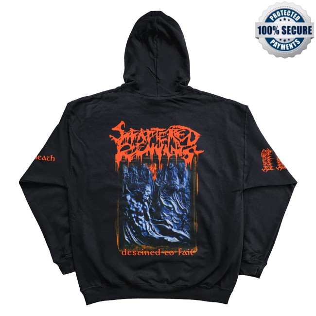 Reality Fade Merch Store Scattered Remnants Destined To Fail Hoodie