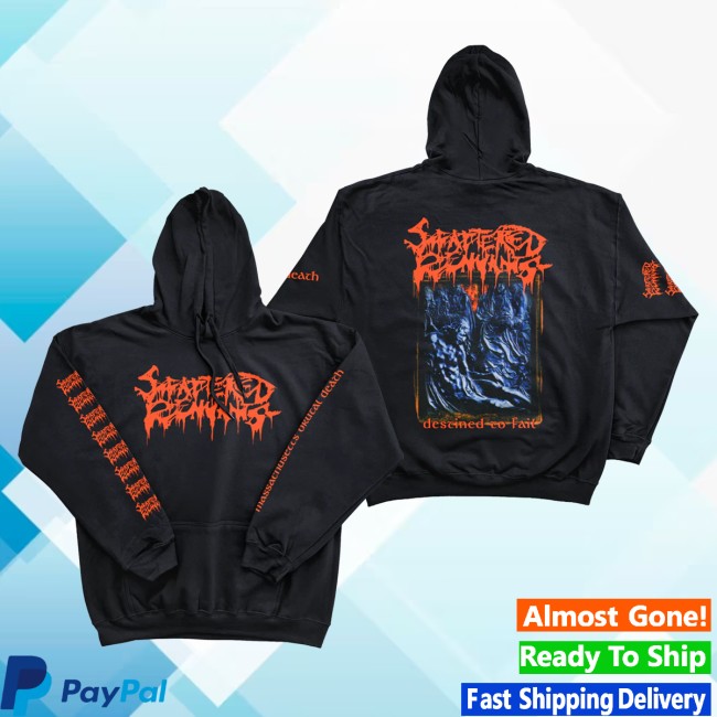 Reality Fade Merch Store Scattered Remnants Destined To Fail Hoodie