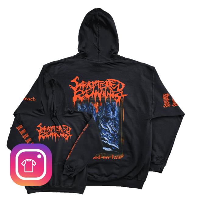 Reality Fade Shop Merch Store Scattered Remnants Destined To Fail Hoodie