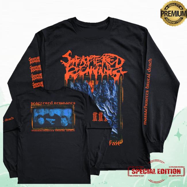 Reality Fade Shop Merch Store Scattered Remnants Destined To Fail Long Sleeve