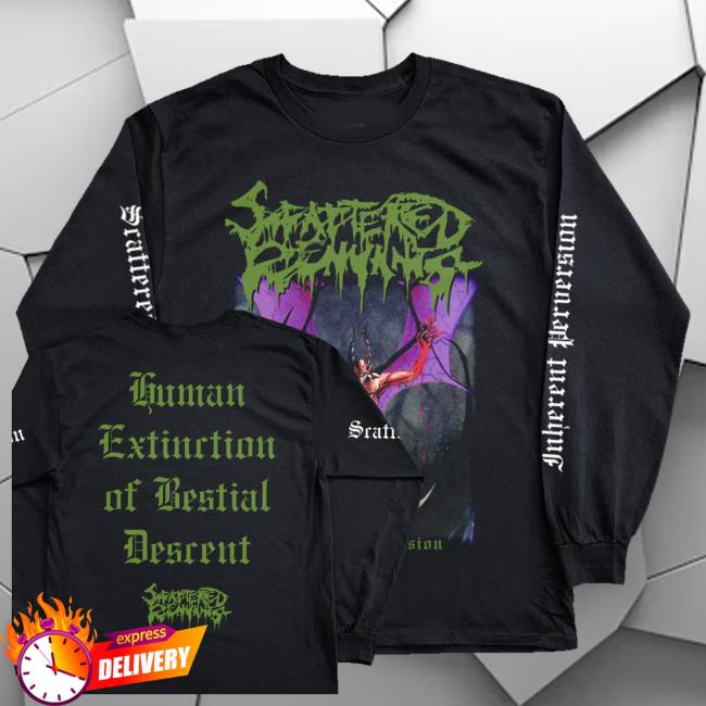 Reality Fade Shop Merch Store Scattered Remnants Inherent Perversion Long Sleeve