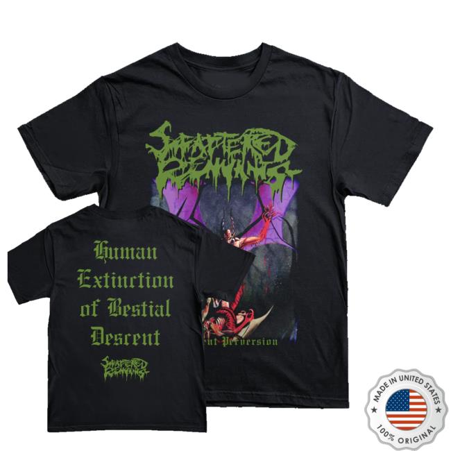 Reality Fade Shop Merch Store Scattered Remnants Inherent Perversion T-Shirt