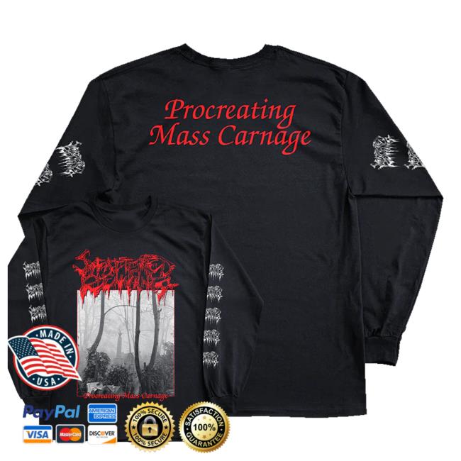Reality Fade Shop Merch Store Scattered Remnants Procreating Mass Carnage Long Sleeve
