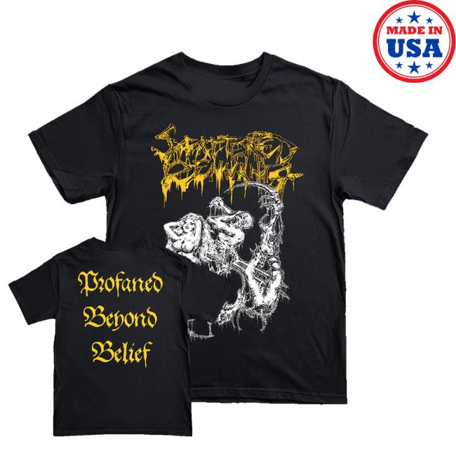 Reality Fade Shop Merch Store Scattered Remnants Profaned Beyond Belief T-Shirt