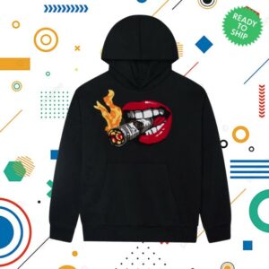 Reason Clothing Store Merch Smoking Money Chenille Hoodie Black