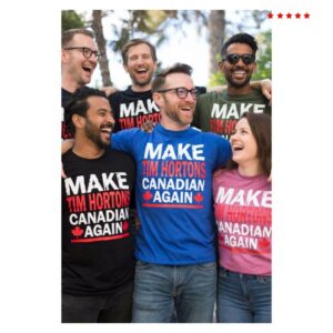 Rebel News Store Merch Make Tim Hortons Canadian Again Shirt
