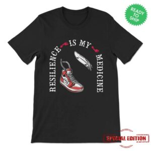 Red Rebel Armour Store Merch Shop Resilience Is My Medicine Tee