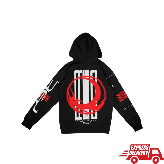 Red Store Merch End Of Silence Hoodie 4 Red Store Merch End Of Silence Hoodie