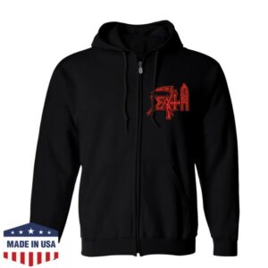 Relapse Records Store Merch Death Individual Thought Patterns Zip Hoodie