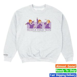 Retrokid Store Merch Magic School Bus Frizzle Crewneck Grey
