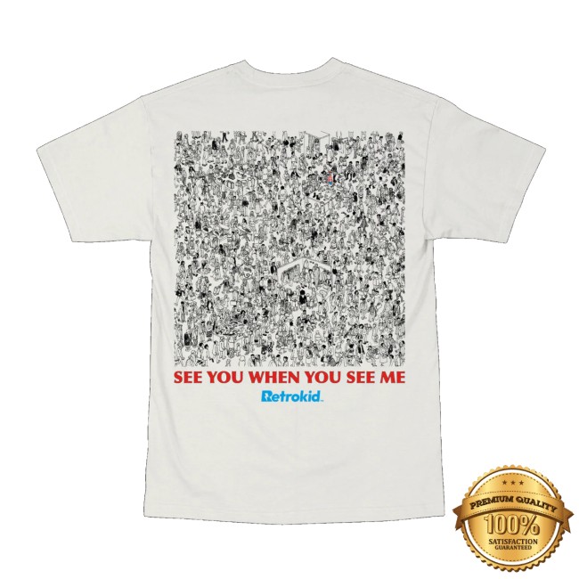 Retrokid Store Merch Where's Waldo Search Shirt