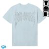 Revenge Store Merch Cradle Of Bones Tee Baby Blue-Grey