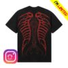 Revenge Store Merch Cradle Of Bones Tee Black-Red