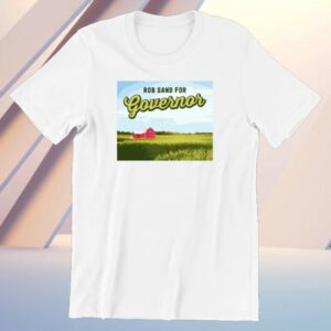Rob Sand For Governor Merch Store Iowa Roots T-Shirt