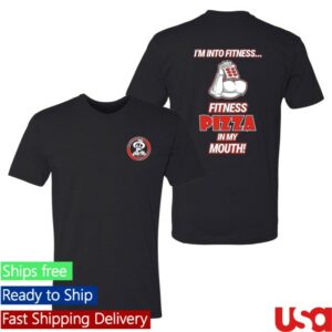 Rococo Swag Merch Store I'm Into Fitness Black Tee