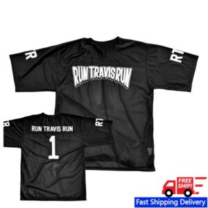 Run Travis Run Merch Store Rtr Black Mesh Jersey