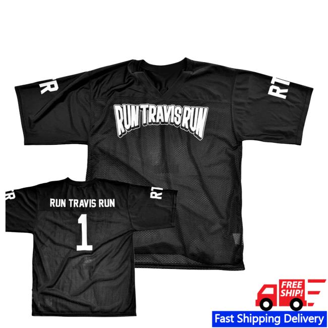 Run Travis Run Merch Store Rtr Black Mesh Jersey