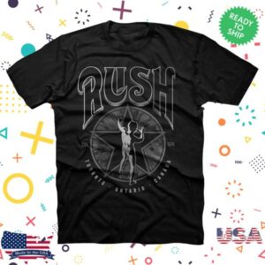Rush Backstage Merch Shop Rush Black Classic Tee