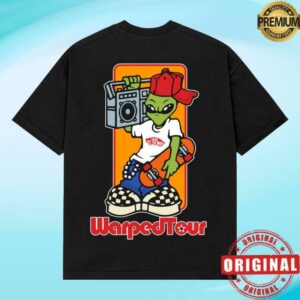 Vans Warped Tour Merch Shop Alien Tee