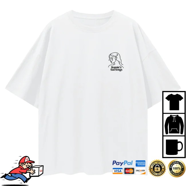 Sam Drysdale Merch Store Bonnie's Sad Songs Tee Shirt 3 Sam Drysdale Merch Store Bonnie's Sad Songs Tee Shirt