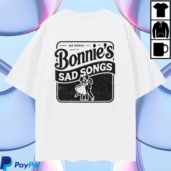 Sam Drysdale Merch Store Bonnie's Sad Songs Tee Shirt 4 Sam Drysdale Merch Store Bonnie's Sad Songs Tee Shirt