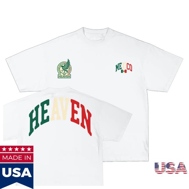 Sent2heaven Merch Shop Mexico White T-Shirt